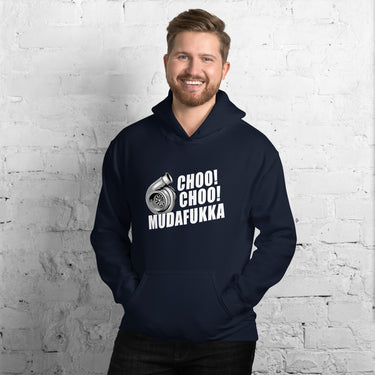 Funny Turbo Hoodie For Car Guy - Choo Choo Mudufukka